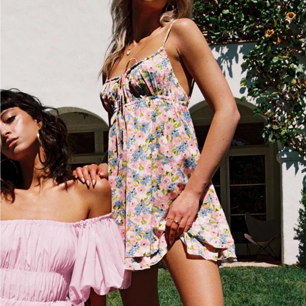 Princess Polly Empress of Love Mini Dress Multi